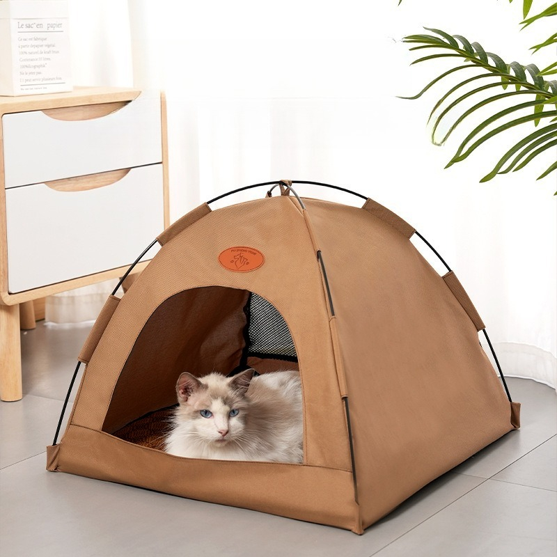 Outdoor Camping Dog Bed - Складная палатка для кошек, 4-сезонный домик