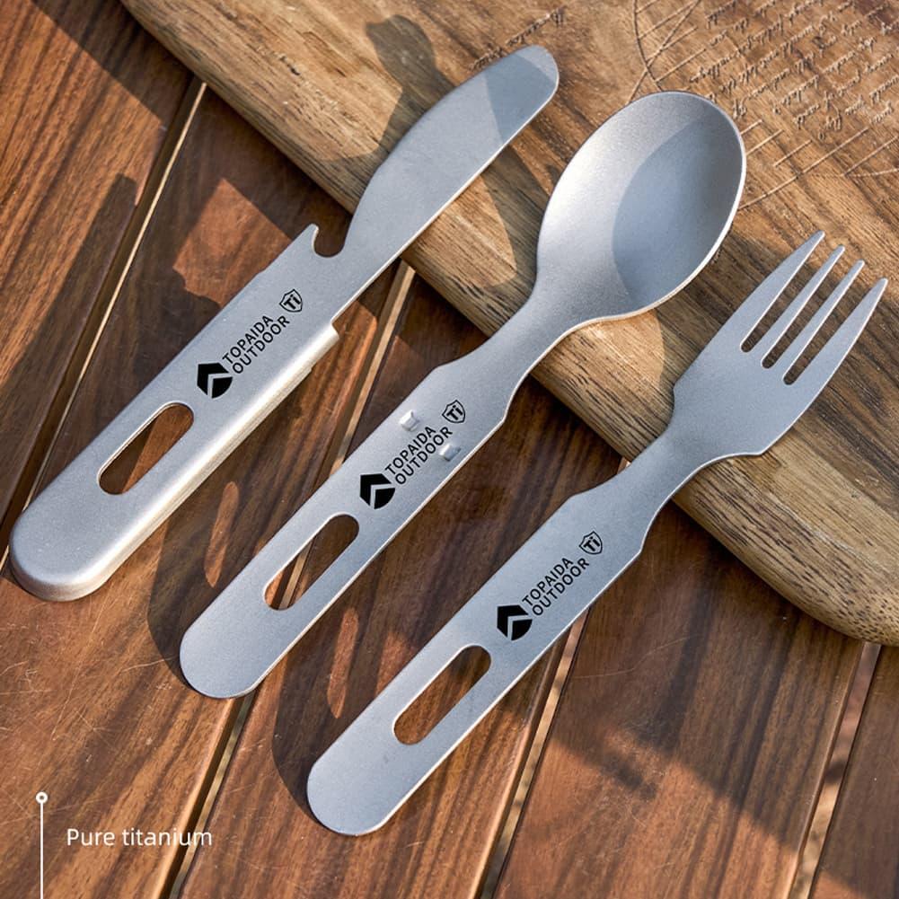 Outdoor Camping Dining Set - Набор походной посуды 3 в 1: