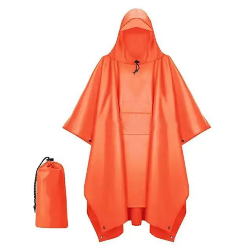 Уличный 3 в 1, военный плащ с  – обзор и цена Camping Rain Poncho