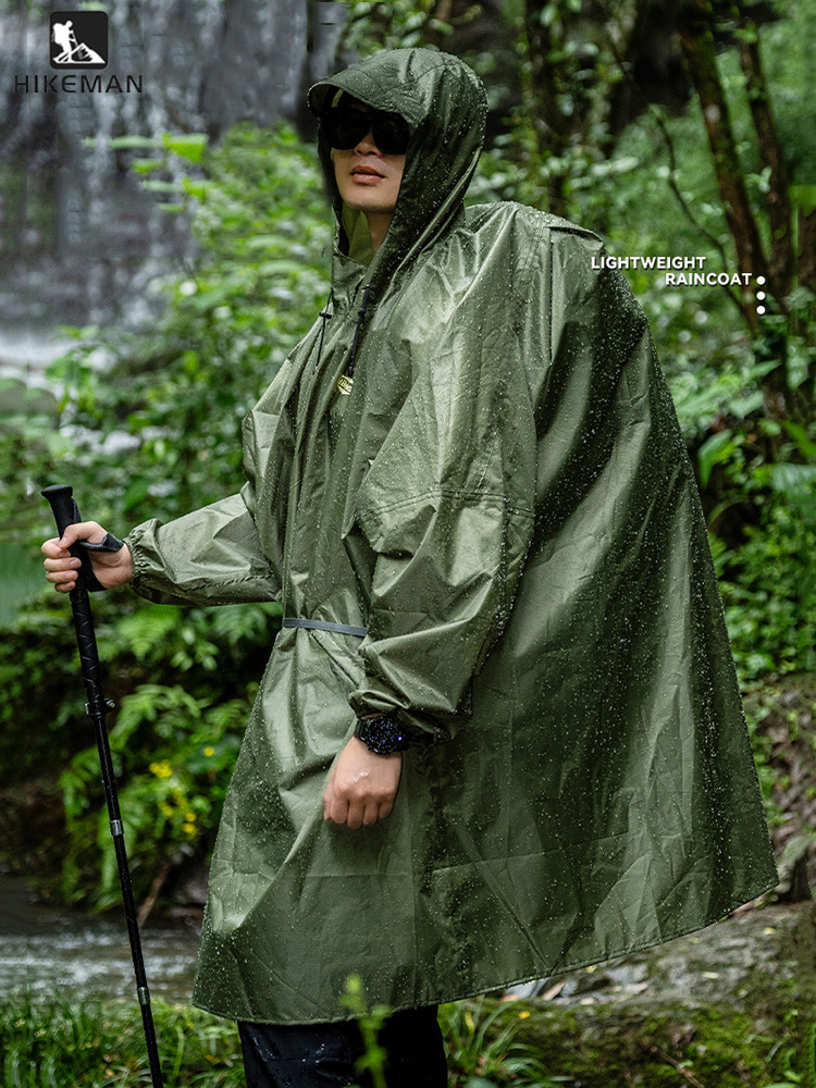 Сверхлегкий дождевик на молнии – обзор и цена Camping Rain Poncho