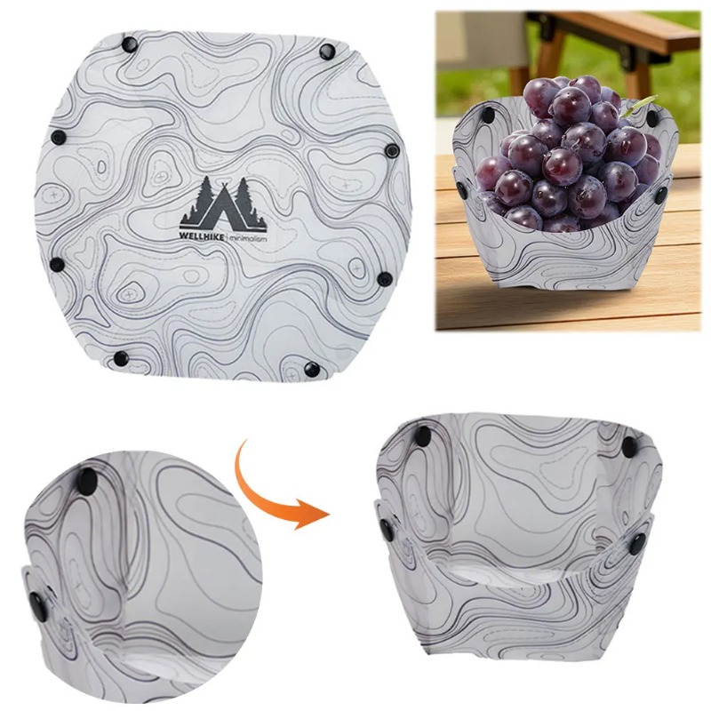 Складная посуда для кемпинга,  – обзор и цена Outdoor Camping Dining Set